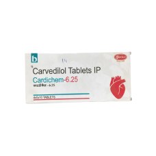 Cardichem 6.25mg Tablet