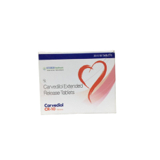 Carvediol  CR 10mg Tablet