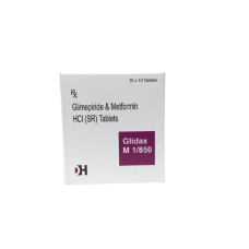 Glidax M 1mg/850mg Tablet