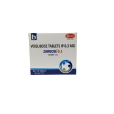 Zarbose 0.3mg Tablet