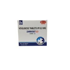 Zarbose 0.3mg Tablet Zarbose 0.3mg Tablet