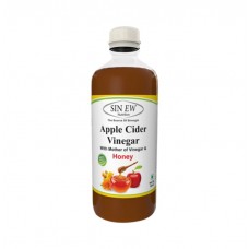 Sinew nutrition apple cider vinegar with honey and mother of vinegar