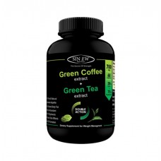 Sinew nutrition green tea with green coffee extract capsule