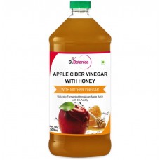 St.botanica apple cider vinegar with honey with mother vinegar