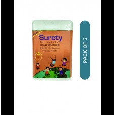 Surety for safety hand sanitizer orange 