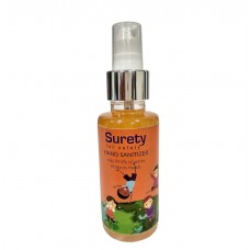 Surety for safety hand sanitizer orange