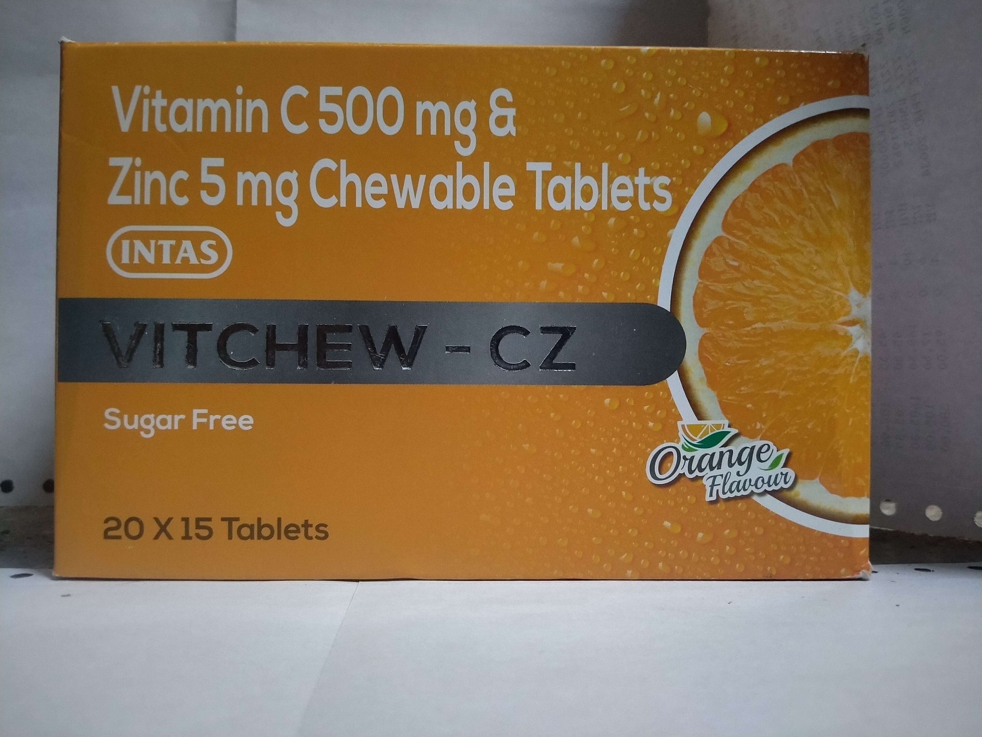 Vitchew Cz Chewable Tablets Orange