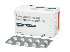 Dapadax VGM 10/100/500 tablet